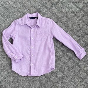 Janie and Jack Purple Button Down Shirt